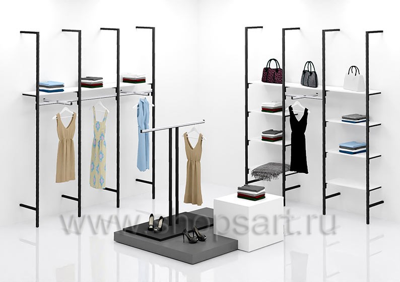 Торговое оборудование для магазинов одежды ZARA