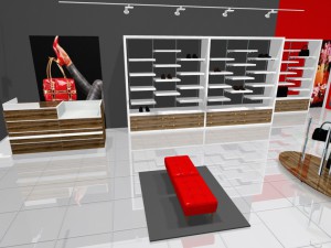 Торговое оборудование для магазинов обуви