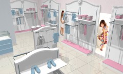 Торговое оборудование для детского магазина 2 коллекция Монализа