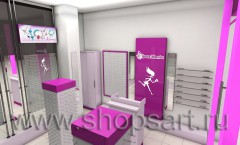 Визуализация ювелирного магазина на основе коллекции De Luxe