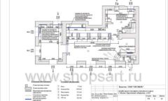 Дизайн проект ювелирного магазина Октябрь Москва Фрунзенская набережная Лист 06