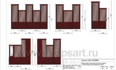 Дизайн проект ювелирного магазина Октябрь Москва Фрунзенская набережная Лист 43