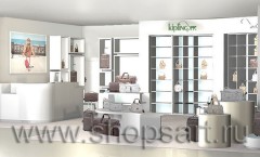 Визуализация магазина сумок на основе коллекции Бренд