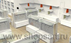 Визуализация магазина одежды на основе коллекции Минимализм