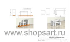 Дизайн-проект магазина детской обуви Пешеходик 13