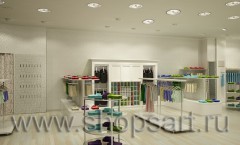 Визуализация магазина одежды на основе коллекции 21 век