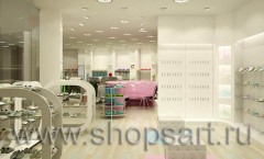 Визуализация магазина одежды на основе коллекции 21 век