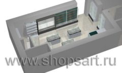 Торговое оборудование для оружия ОХОТА И РЫБАЛКА Калибр Дизайн 5