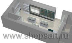 Торговое оборудование для оружия ОХОТА И РЫБАЛКА Калибр Дизайн 6