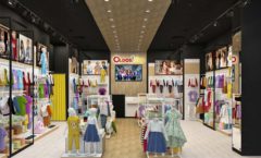 Дизайн интерьера магазина детской одежды OLDOS KIDS коллекция BLACK STAR Дизайн 2
