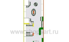 Дизайн интерьера 2 детского магазина в Green park коллекция ЦВЕТНЫЕ МЕТАЛЛИЧЕСКИЕ СТЕЛЛАЖИ Дизайн 12