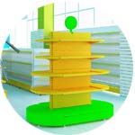 Торговые стеллажи для магазина