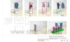 Дизайн проект детского магазина ACOO LIKE Дубна торговое оборудование РАДУГА Лист 11