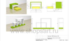 Дизайн проект детского магазина Мишутка Самара торговое оборудование КАРАМЕЛЬ Лист 16