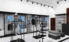 Дизайн интерьера магазина мужской одежды торговое оборудование КЛАССИЧЕСКИЙ ЛОФТ Дизайн 11