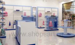 Дизайн интерьера детского магазина торговое оборудование ГОЛУБАЯ ЛАГУНА Дизайн 12