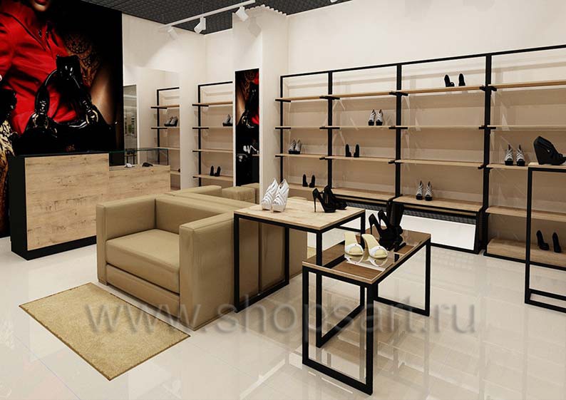 Дизайн проекты для магазинов обуви