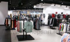 Оборудование для магазина одежды Rus Fashion Park Зал 1 ТРЦ VEGAS Кунцево коллекция BLACK STAR Фото 26