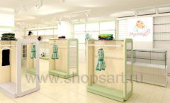 Дизайн детского магазина Малышня коллекция торгового оборудования АКВАРЕЛИ Дизайн 15