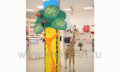 Торговое оборудование детского магазина Жирафа коллекция БЕЛАЯ КЛАССИКА Фото 14