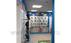 Торговое оборудование детского магазина обуви Емеля коллекция КАРАМЕЛЬ Фото 24
