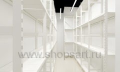 Дизайн интерьера магазина обуви Sbalo ТРК Планета Нептун торговое оборудование ЭЛИТ СТИЛЬ Дизайн 10