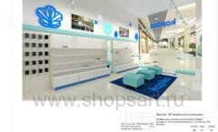 Дизайн проект детского магазина Kapika ТРЦ Columbus коллекция торгового оборудования РАДУГА Лист 20