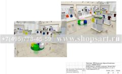 Дизайн проект детского магазина Minimoda в ЦДМ коллекция торгового оборудования ЭЛИТ ГОЛД Лист 19