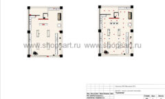 Дизайн проект детского магазина 3 pommes ТРЦ Агора Сургут коллекция торгового оборудования 21 ВЕК Лист 06