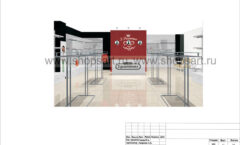 Дизайн проект детского магазина 3 pommes ТРЦ Агора Сургут коллекция торгового оборудования 21 ВЕК Лист 11