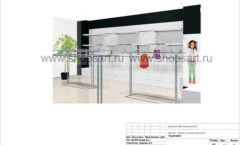Дизайн проект детского магазина 3 pommes ТРЦ Агора Сургут коллекция торгового оборудования 21 ВЕК Лист 12