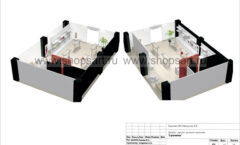 Дизайн проект детского магазина 3 pommes ТРЦ Агора Сургут коллекция торгового оборудования 21 ВЕК Лист 14