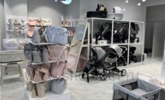 Торговое оборудование магазина детской одежды Dear Baby Москва коллекция БЕЛАЯ КЛАССИКА Фото 04