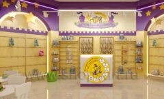 Дизайн интерьера детского магазина Филиус ТРК Гранд Каньон торговое оборудование МАМИН ДОМ Дизайн 01