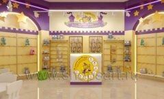 Дизайн интерьера детского магазина Филиус ТРК Гранд Каньон торговое оборудование МАМИН ДОМ Дизайн 02