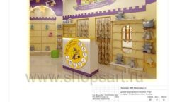 Дизайн проект детского магазина Филиус ТРК Гранд Каньон торговое оборудование МАМИН ДОМ Лист 17