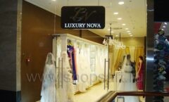 Торговое оборудование свадебного салона LUXURY NOVA ТРЦ Афимолл Сити коллекция ЭЛИТ ГОЛД Фото 31