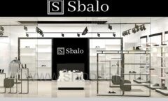 Дизайн интерьера магазина обуви Sbalo ТРЦ Гринвич торговое оборудование ЧЕРНОЕ И БЕЛОЕ Дизайн 22