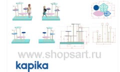 Дизайн проект детского магазина Kapika ТРЦ Dostyk Plaza Алматы коллекция торгового оборудования РАДУГА Лист 14