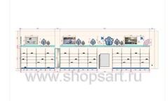 Дизайн проект детского магазина Kapika ТРЦ Dostyk Plaza Алматы коллекция торгового оборудования РАДУГА Лист 15