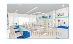 Дизайн проект детского магазина Kapika ТРЦ Dostyk Plaza Алматы коллекция торгового оборудования РАДУГА Лист 23
