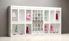Шкаф для детского магазина с ячейками торговое оборудование 21 ВЕК