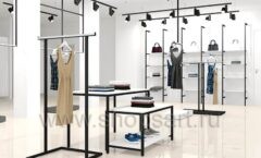 Дизайн интерьера магазина одежды торговое оборудование ZARA Дизайн 04