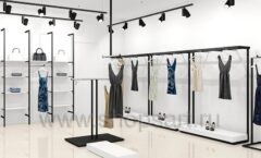 Дизайн интерьера магазина одежды торговое оборудование ZARA Дизайн 06