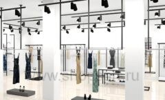 Дизайн интерьера магазина одежды торговое оборудование ZARA Дизайн 14