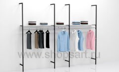 Торговый модуль для вывески и выкладки одежды торговое оборудование ZARA
