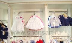 Торговое оборудование магазина детской одежды Baby Star коллекция ЭЛИТ ГОЛД Фото 02