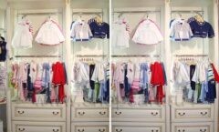 Торговое оборудование магазина детской одежды Baby Star коллекция ЭЛИТ ГОЛД Фото 07