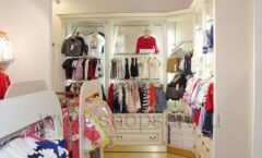 Торговое оборудование магазина детской одежды Baby Star коллекция ЭЛИТ ГОЛД Фото 08