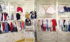 Торговое оборудование магазина детской одежды Baby Star коллекция ЭЛИТ ГОЛД Фото 09